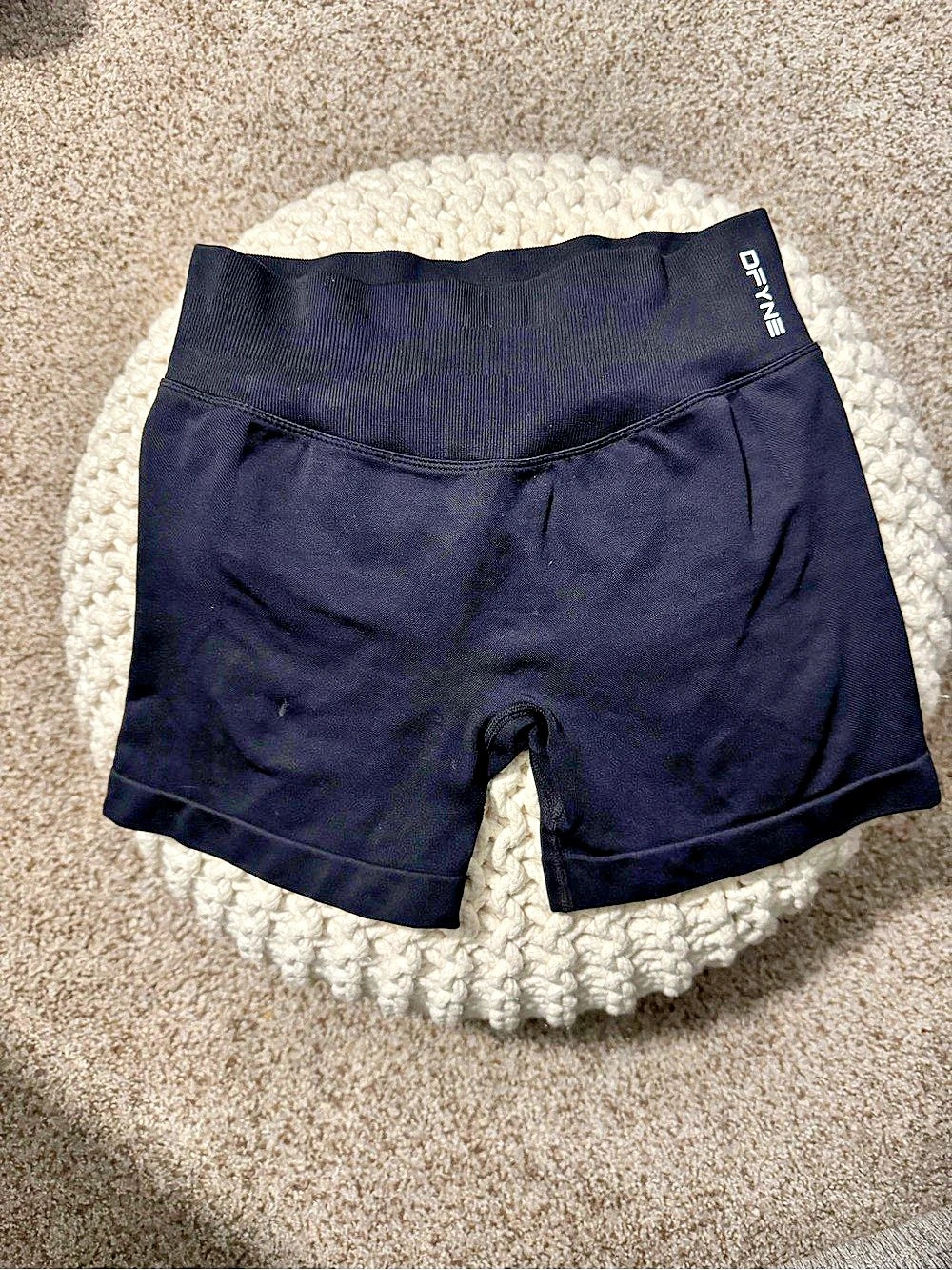 DFYNE Dynamic Shorts | 4.5" Athletic Shorts, Black, Small